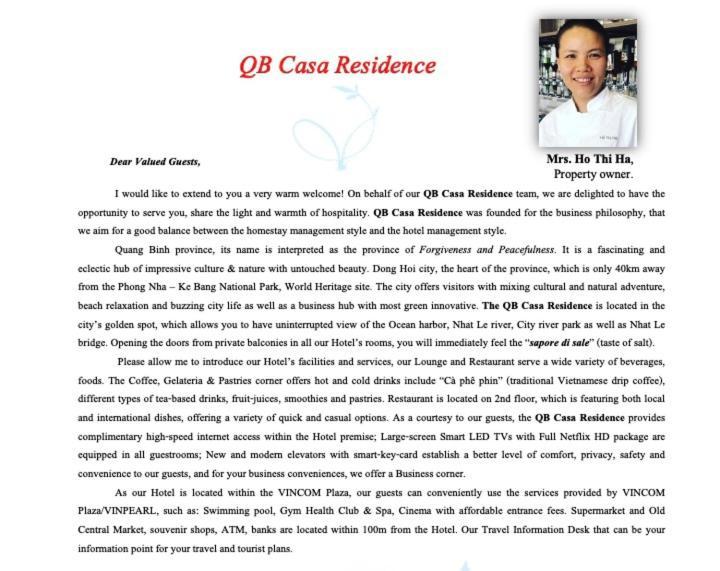 Qb Casa Residence Ðồng Hới Luaran gambar