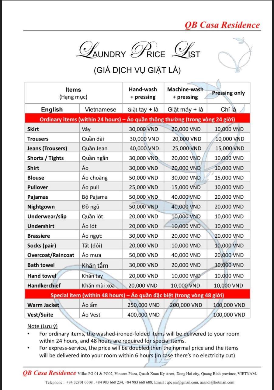 Qb Casa Residence Ðồng Hới Luaran gambar